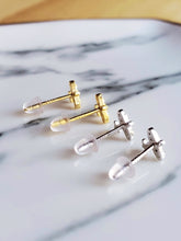 Load image into Gallery viewer, Dainty Piston Stud Earrings