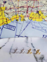 Load image into Gallery viewer, Dainty Piston Stud Earrings