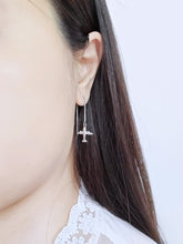 Load image into Gallery viewer, Cleared for Takeoff - Airplane Threader Earrings
