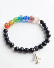 Load image into Gallery viewer, Over the Rainbow Airplane Bracelet
